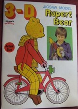 Rupert Bear: 3-D Jigsaw Model