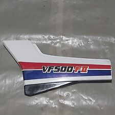 GENUINE HONDA VF500F VF500F2 LEFT SIDE INFILL SEAT PANEL ORIGINAL PAINT