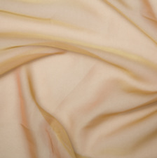 Chiffon Soft Sheer Fabric Plain Lightweight Polyester Woven Dressmaking Material