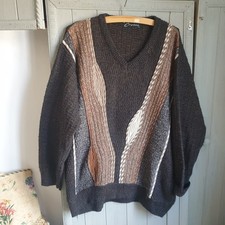 Vtg 80s 90s Grandad Brown