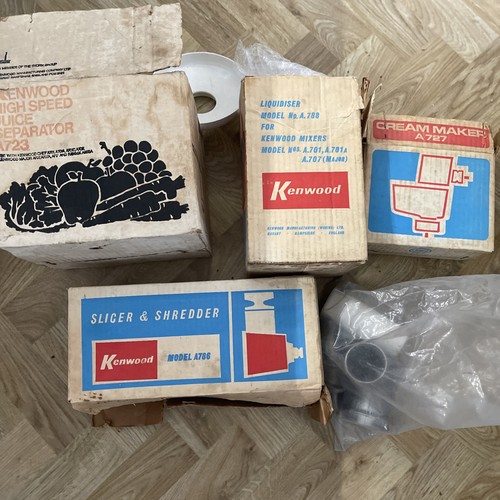 Kenwood vintage attachments - vintage,