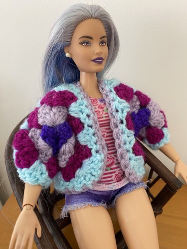 Barbie cardigan doll accessory - cardigan,