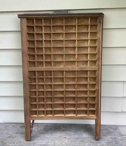 Antique wooden printers - wooden,