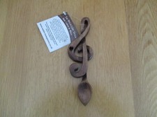 Welsh Wooden Love Spoon -