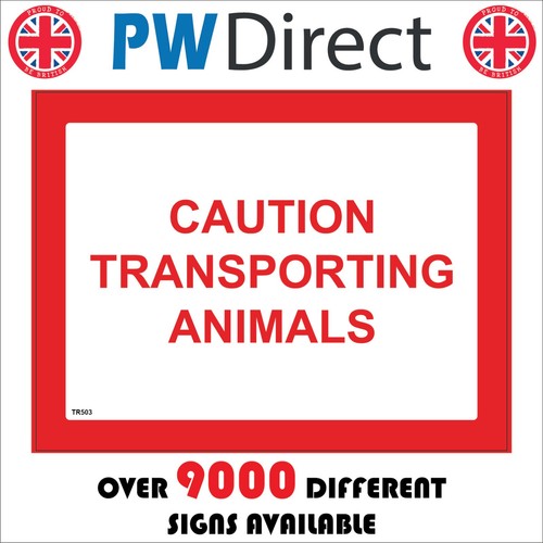 Sign caution transporting - sign,