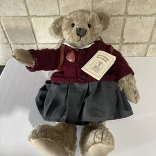 Vintage Dormouse Designs Sally Ann Mohair Teddy by Sue Quinn Signed 80/100