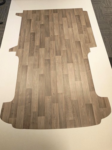 Precut shape oak vinyl - to,