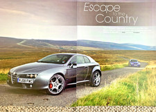 ALFA BRERA S V6 vs BMW 135i E82  FRAMEABLE ORIGINAL CLASSIC CAR ROAD TEST REVIEW