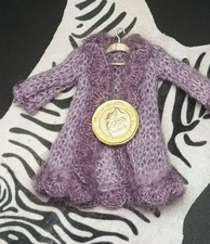 Dolls House Miniature Purple