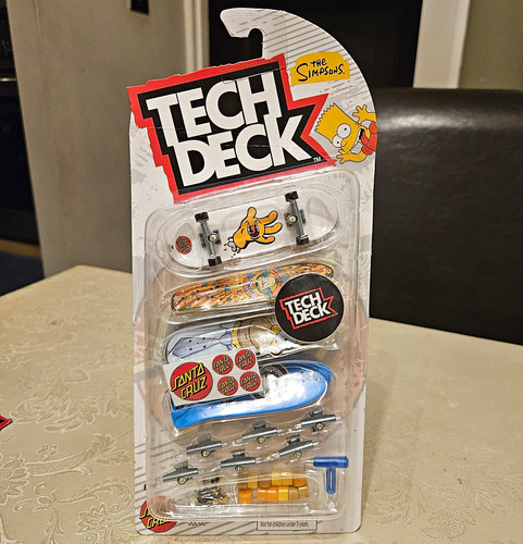 Tech deck simpsons fingerboard - deck,