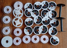 Bundle of Empty Ribbon Reels -