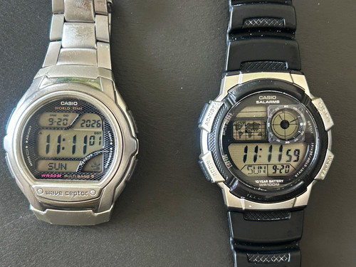 Casio lot digital quartz - lot, 2