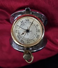 Grant's Of Dalvey Voyager Battery Travel Alarm Clock Pocket Watch Style With Box