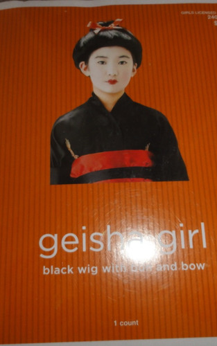 New girls geisha girl black - new,