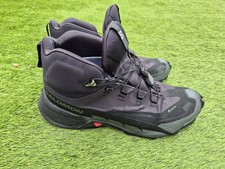 Salomon Cross Hike Mid GTX Size 9 UK Black Good Condition Hiking Walking Boots