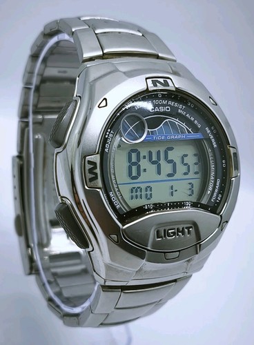 Vtg 2005 casio 753 tide - w-753,