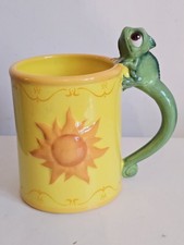 Rare Disney ‘Tangled’ ~ Rapunzel Pascal Lantern Luminaria Sun ~ Coffee Mug