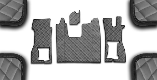 Rhd grey floor mats - grey, mats+engine