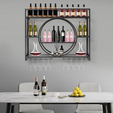 Wine Rack Bar Shelves Wall