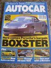 AUTOCAR MAGAZINE AUG 1994