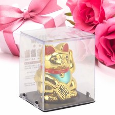 Solar Waving Lucky Cat Environmentally Friendly Plastic Solar Powered