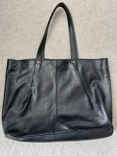 River island black leather - river,