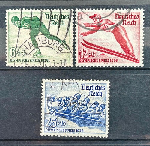 1935 german stamps set - german, 3