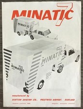 MINI MINATIC 7 TRAILER Sales Leaflet MAR 1964 #TP60107/HE2000/364