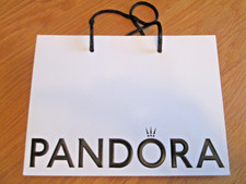 NEW WHITE PANDORA GIFT BAG