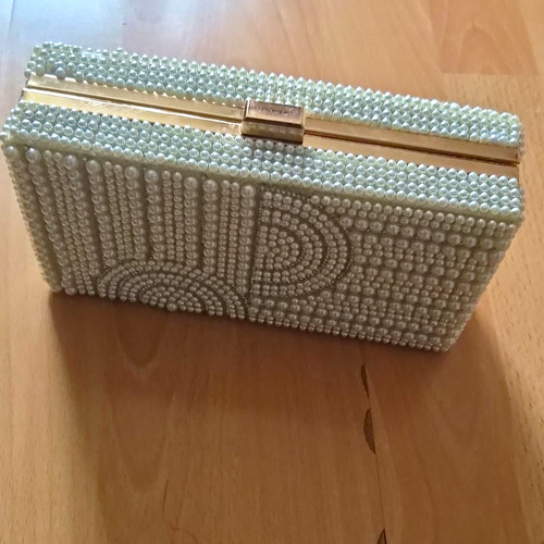 Ivory pearl beaded - ivory,