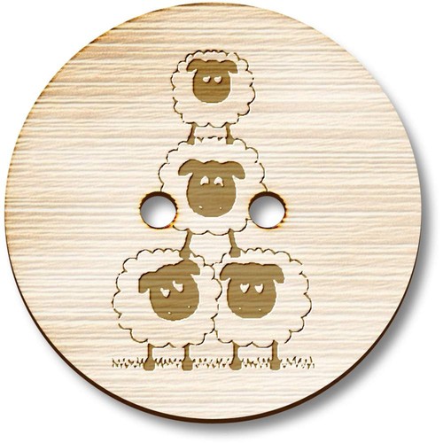 Sheep tower wooden sewing - tower',
