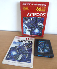 Asteroids Atari 2600 & 7800 Game Complete