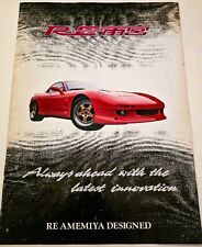 RE AMEMIYA GENUINE ORIGINAL SALES PARTS CATALOGUE CATALOG BROCHURE MAZDA RX-7