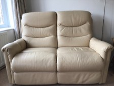 lazy boy leather 2 seater manual recliner