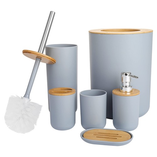 6pcs bathroom accessories set - bathroom,