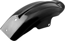 Motorcycle Fender Black Rear