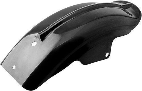 Motorcycle fender black rear - motorcycle,