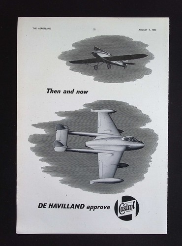 Original 1953 advert - original, de