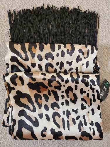 Animal print satin feel - print,