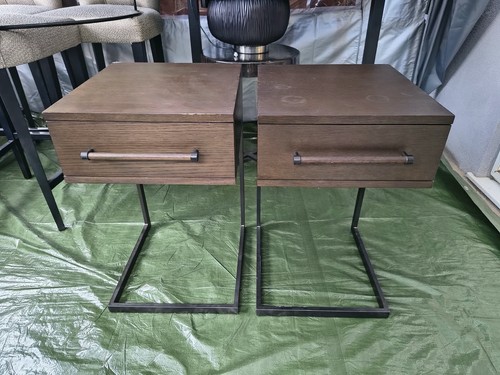West elm bedside tables - bedside, set