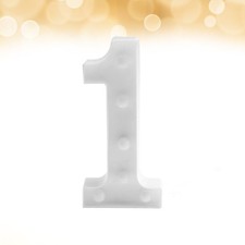  Led Number Light Sign Decorations Decorative Glowing Lights up Numbers