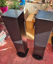 Royd Doublet Floorstanding Speakers in rare real Black Ash Veneer