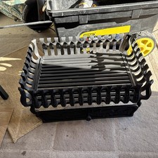 Spanish Style cast iron fire basket  Has Been Used As A Gas Fire with grate 