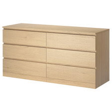 IKEA Malm Chest of 6 Drawers