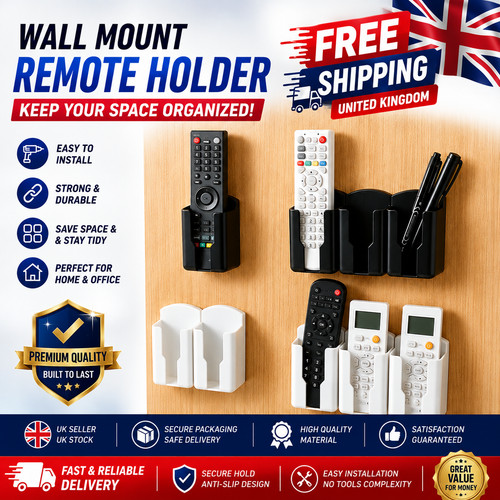 Wall mounted remote control - mounted,