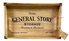 GENERAL STORE VINTAGE WOODEN
