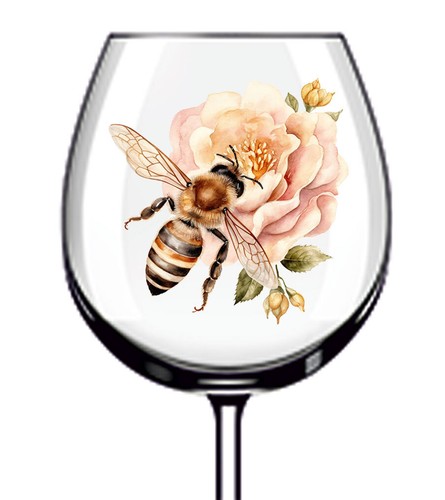 12x watercolor bumble bee rose - bumble,