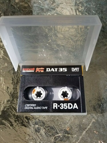 Used maxell 35da dat tapes - dat,