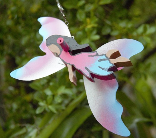 Pink fairy mini - fairy, whirligigs