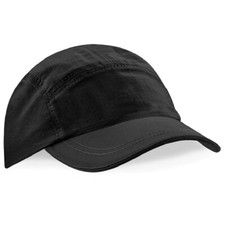 Beechfield Waterproof Nylon Breathable Tactel Performance Baseball Cap Hat Visor